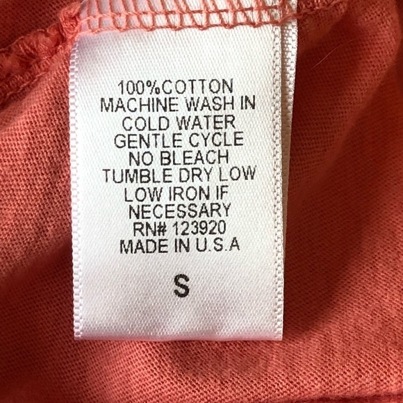 LAmade Tank Top Naomi Shirred Front Orange Small - Picture 9 of 14